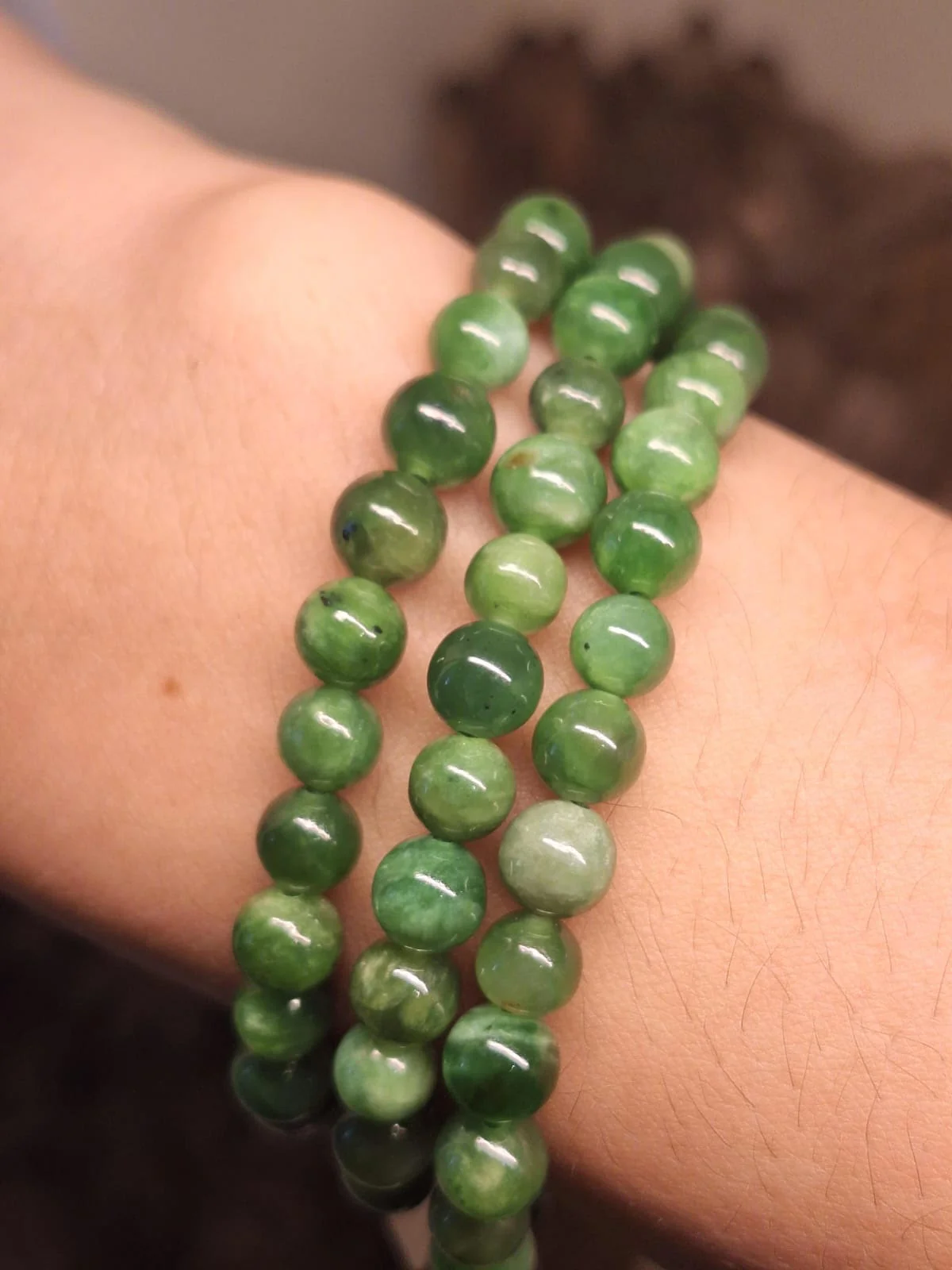Jade nephrite 6MM